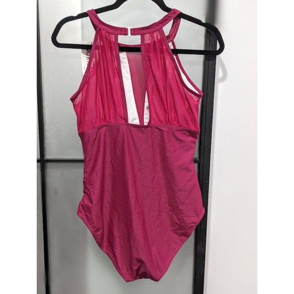 One Piece Women Summer Beach Mesh Slimming Swimsuit Boho Flattering Size… - Picture 4 of 5